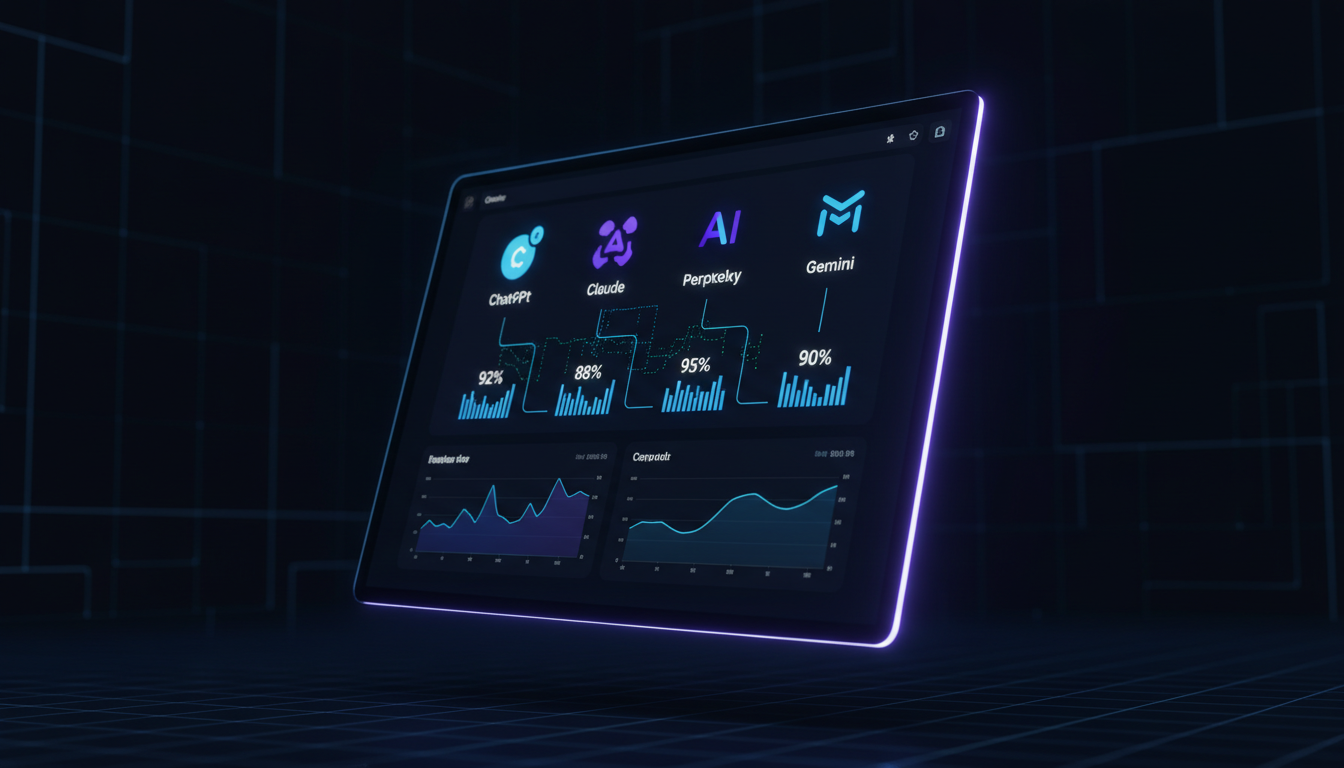GEO tools for Claude Code and API users showing AI visibility tracking across multiple models